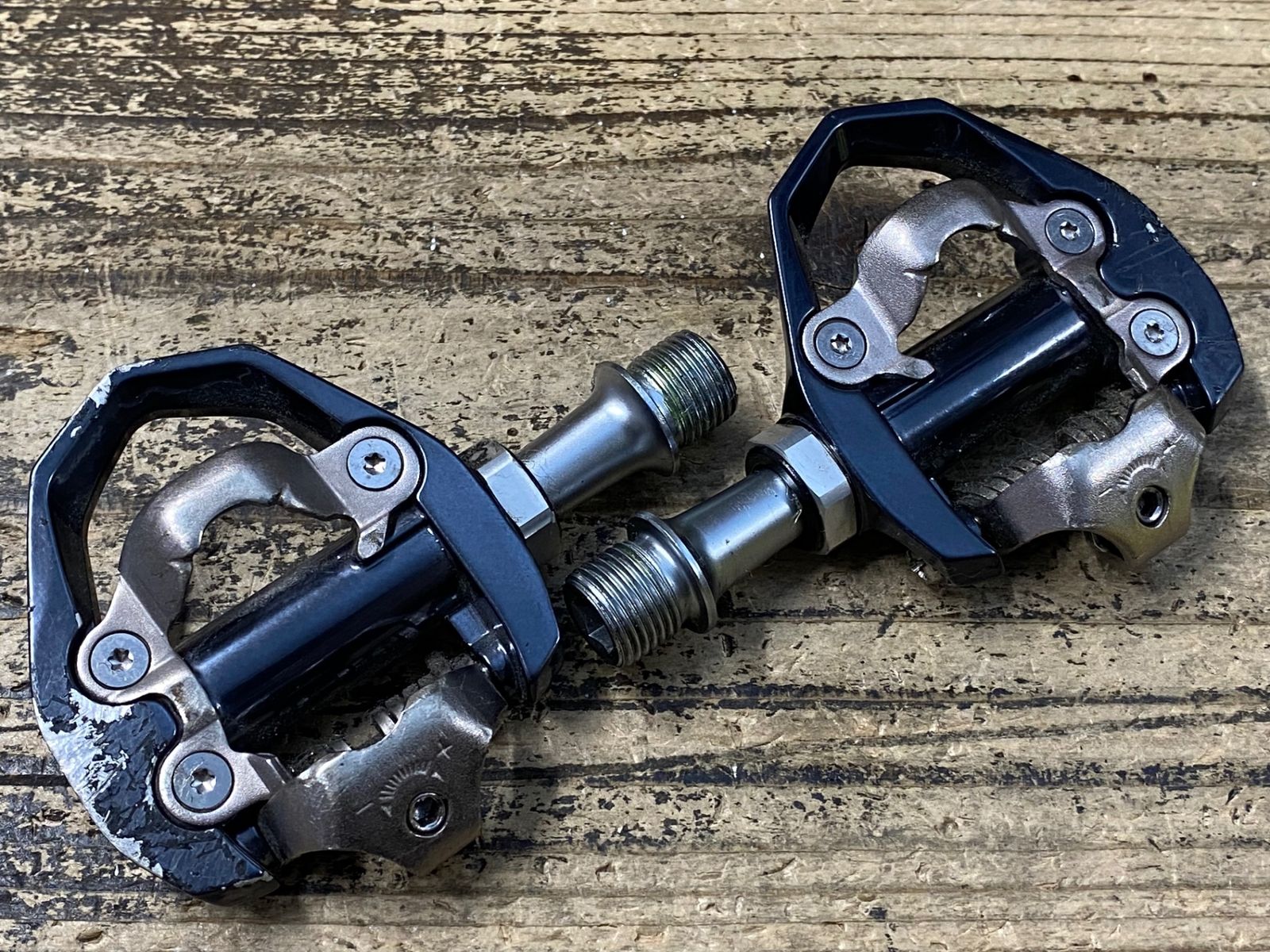 JY911 シマノ SHIMANO PD-ES600 片面 ビンディングペダル SPD - メルカリ