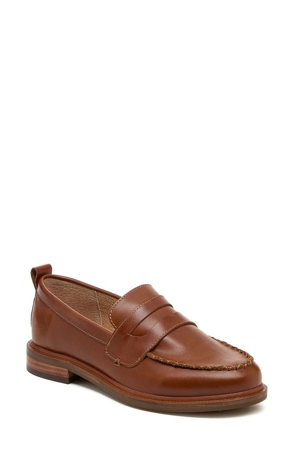 ケルシーダッガー レディース シューズ スリッポン・ローファー Kelsi Dagger Brooklyn Lens Penny Loafer Caramel