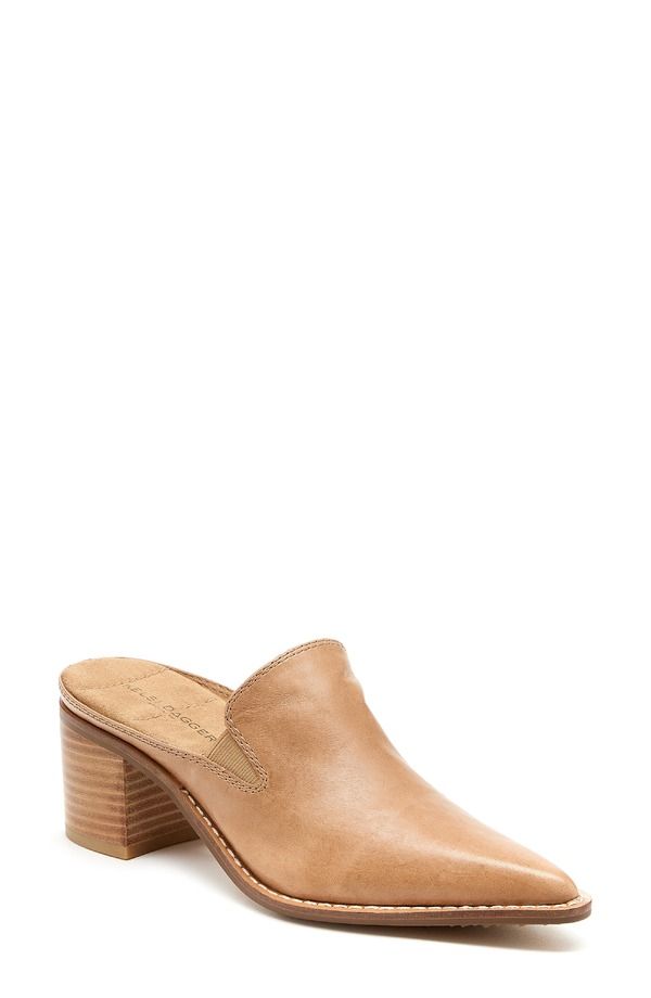 ケルシーダッガー レディース シューズ サンダル ローファー Kelsi Dagger Brooklyn Mason Pointed Toe Loafer Mule Bison