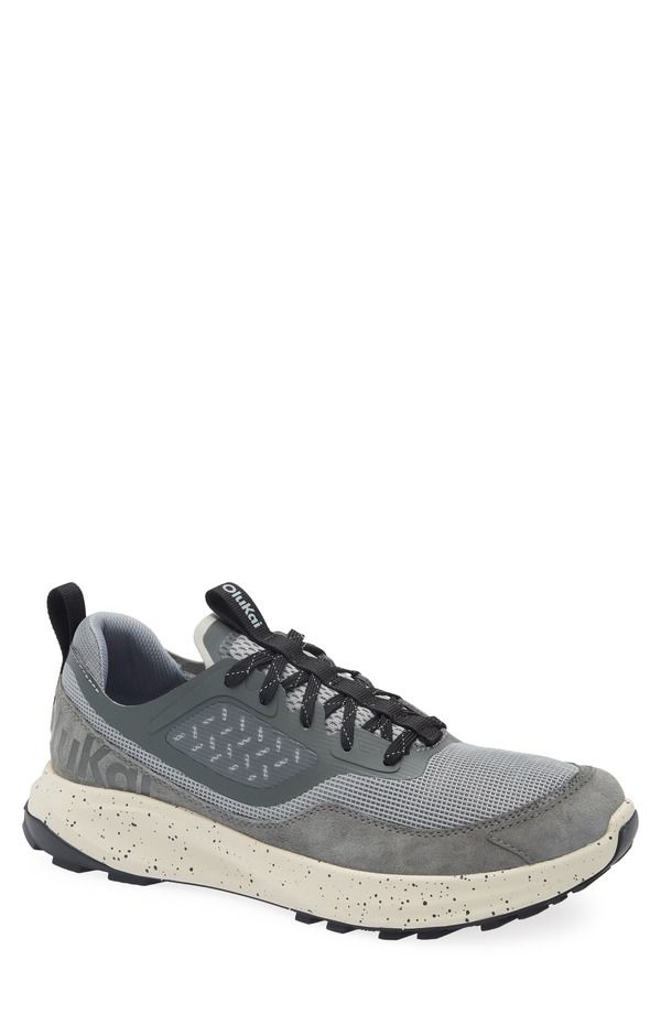オルカイ メンズ シューズ スニーカー OluKai Makiki Wateresistantrail Sneaker Cloud Grey Poi グレー