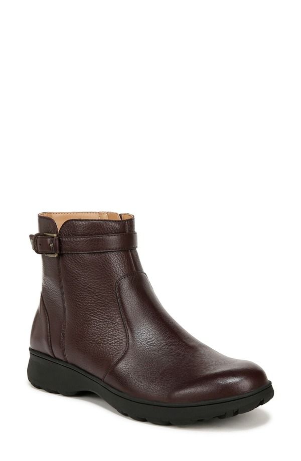 バイオニック レディース シューズ ブーツ・レインブーツ Vionic Redding Bootie Chocolate Ganache チョコレート