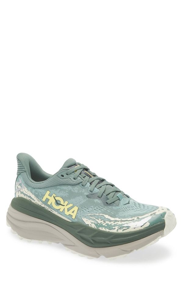 ホカオネオネ メンズ シューズ スニーカー HOKA Stinson ATR 7 Trail Running Shoe Fern Cement
