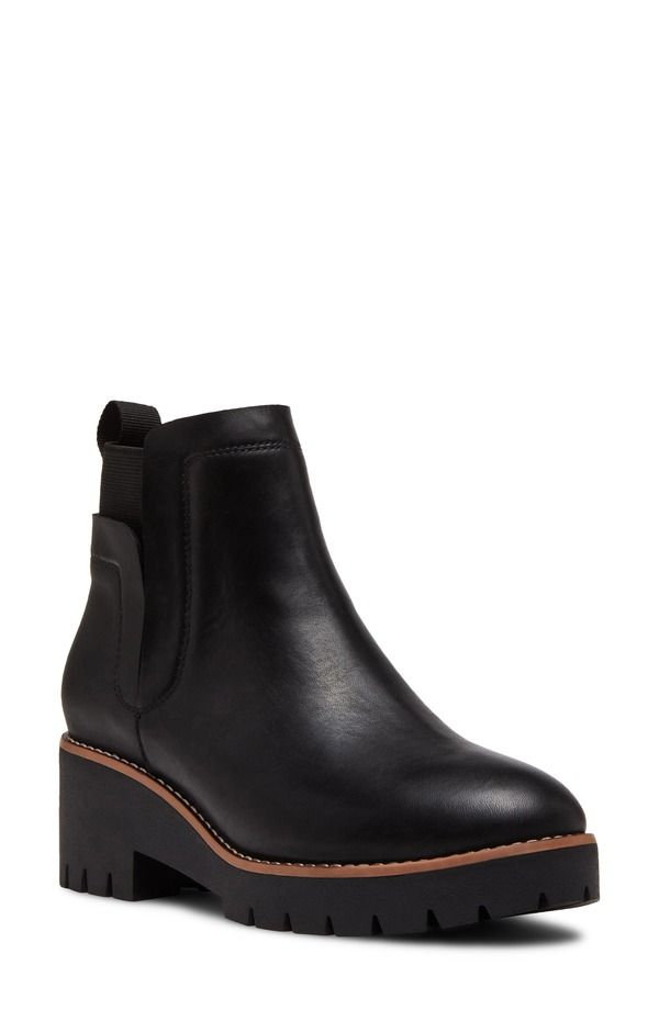ブロンド レディース シューズ ブーツ・レインブーツ Blondo Danika Waterproof Bootie Black Leat ブラック