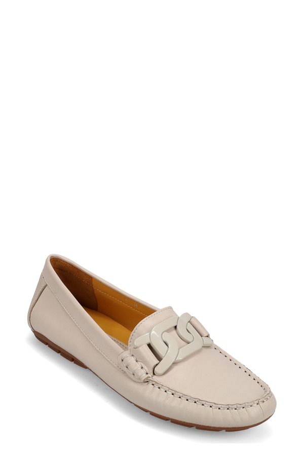 ベネリ レディース シューズ スリッポン・ローファー VANELi Aiker Driving Loafer Bone