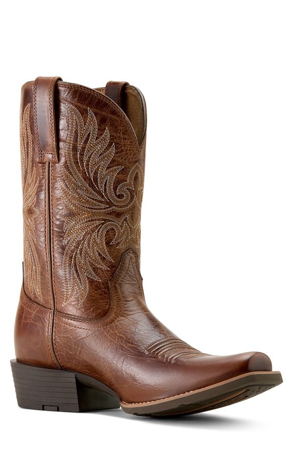 アリアト メンズ シューズ ブーツ・レインブーツ Ariat Sport Narrow Cutter Toe Cowboy Boot Brown ブラウン