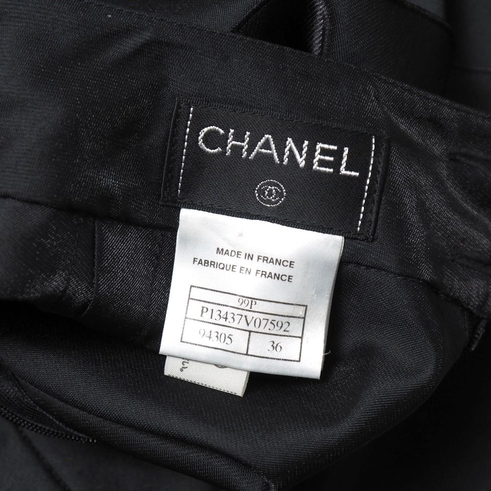 □美品□CHANEL シャネル ヴィンテージ ミニスカート サイズ36 99P CC