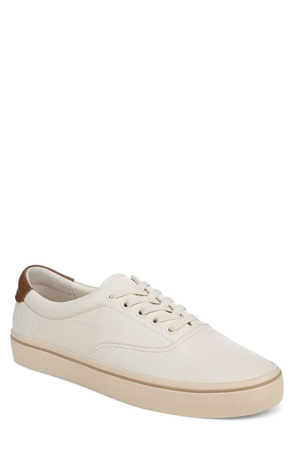 ヴィンス メンズ シューズ スニーカー Vince Seaside Low Top Sneaker Pebble White ホワイト