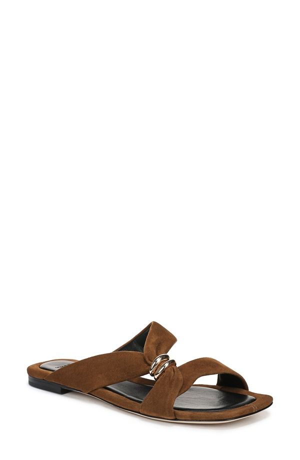 ヴィンス レディース シューズ サンダル Vince Vilma TwoStrap Sandal Elmwood