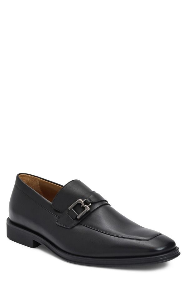 ブルーノマグリ メンズ シューズ ローファー Bruno Magli Raging Side Bit Loafer Black Calf ブラック