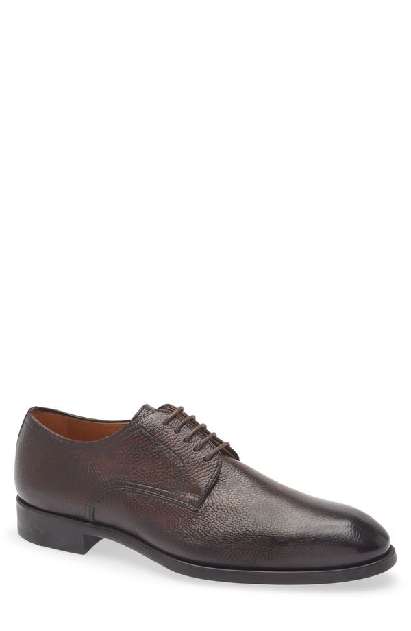 マグナーニ メンズ シューズ ダービー Magnanni Melo Derby Brown Rugo ブラウン
