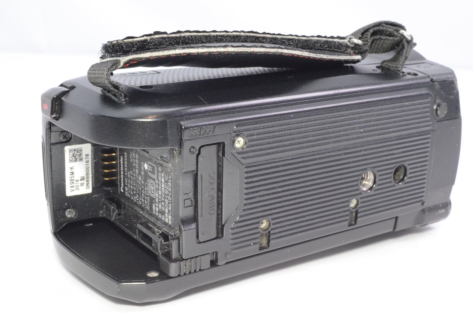 パナソニック HC-VX985M 4Kビデオカメラ 現状品 一部難あり バッテリー