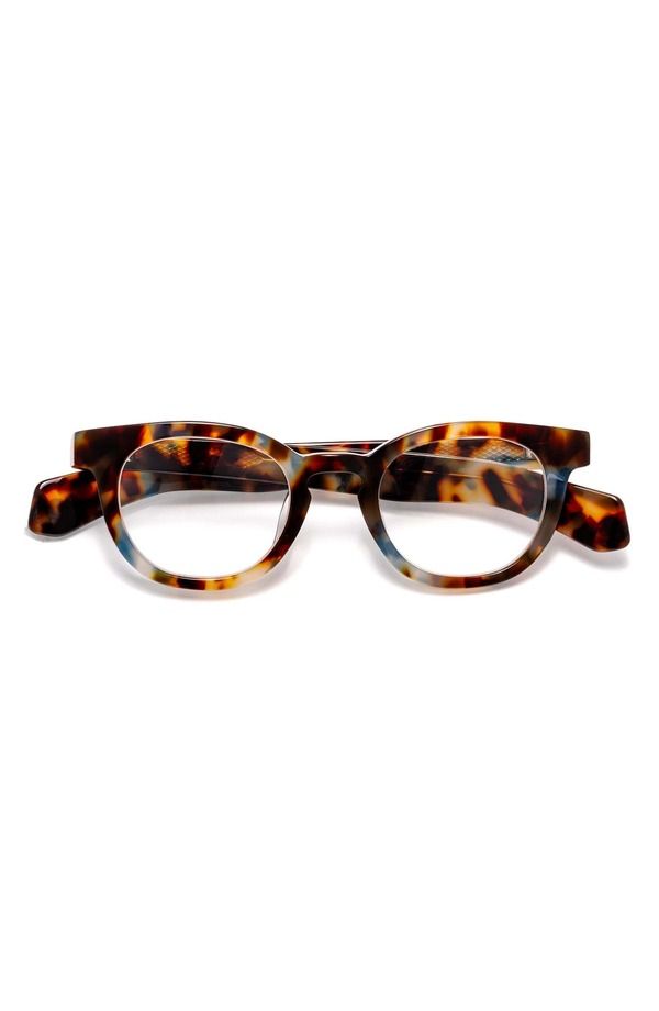 アイブブス レディース アクセサリー サングラス・アイウェア eyebobs Total Wit 45mm Round Readinglasses Powder Blue Coffee Tortois
