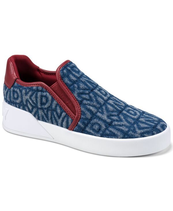 【送料無料】 ダナ キャラン ニューヨーク レディース スリッポン・ローファー シューズ Womens Marta SlipOn Sneakers Light Denim