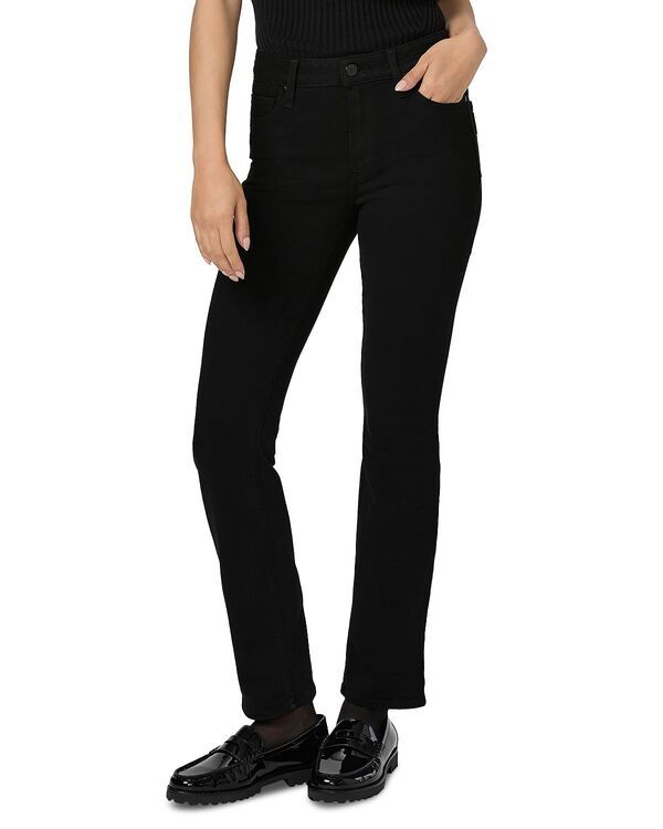 ペイジ レディース ボトムス デニムパンツ ストレート プチ ジーンズ PAIGE Cindy Petite High Rise Straight Leg Jeanshadow Black Shado