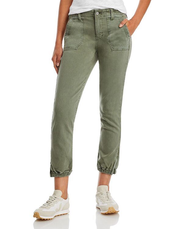 ペイジ レディース ボトムス カジュアルパンツ クロップド PAIGE Mayslie Cropped Jogger Pants Vintage Ivy Green グリーン