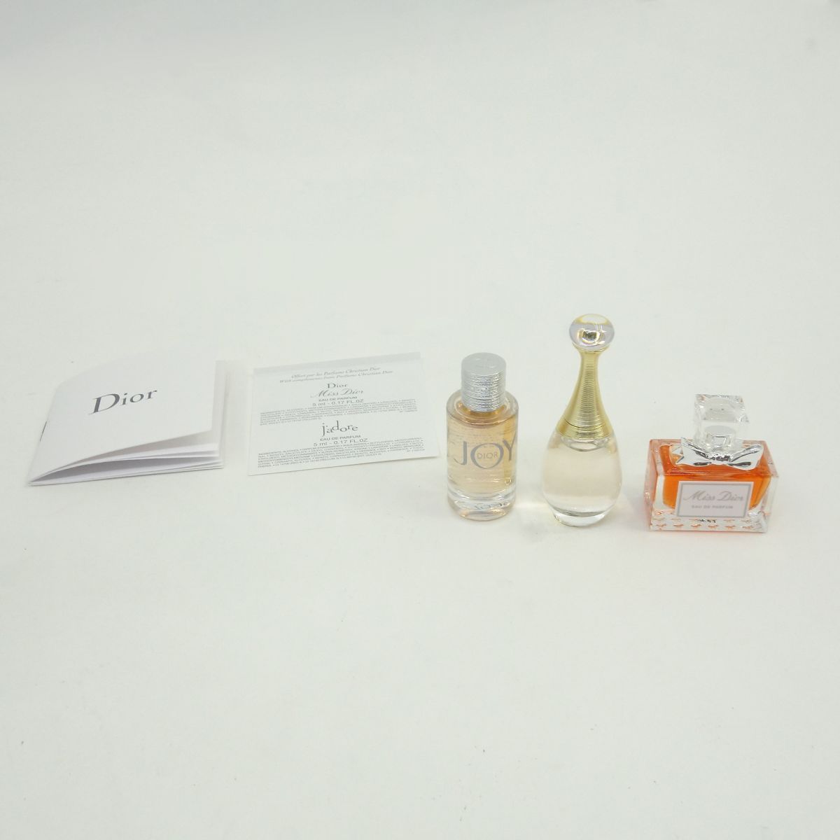 Dior ディオール ミニチュアフレグランス ギフト オードゥ パルファン
