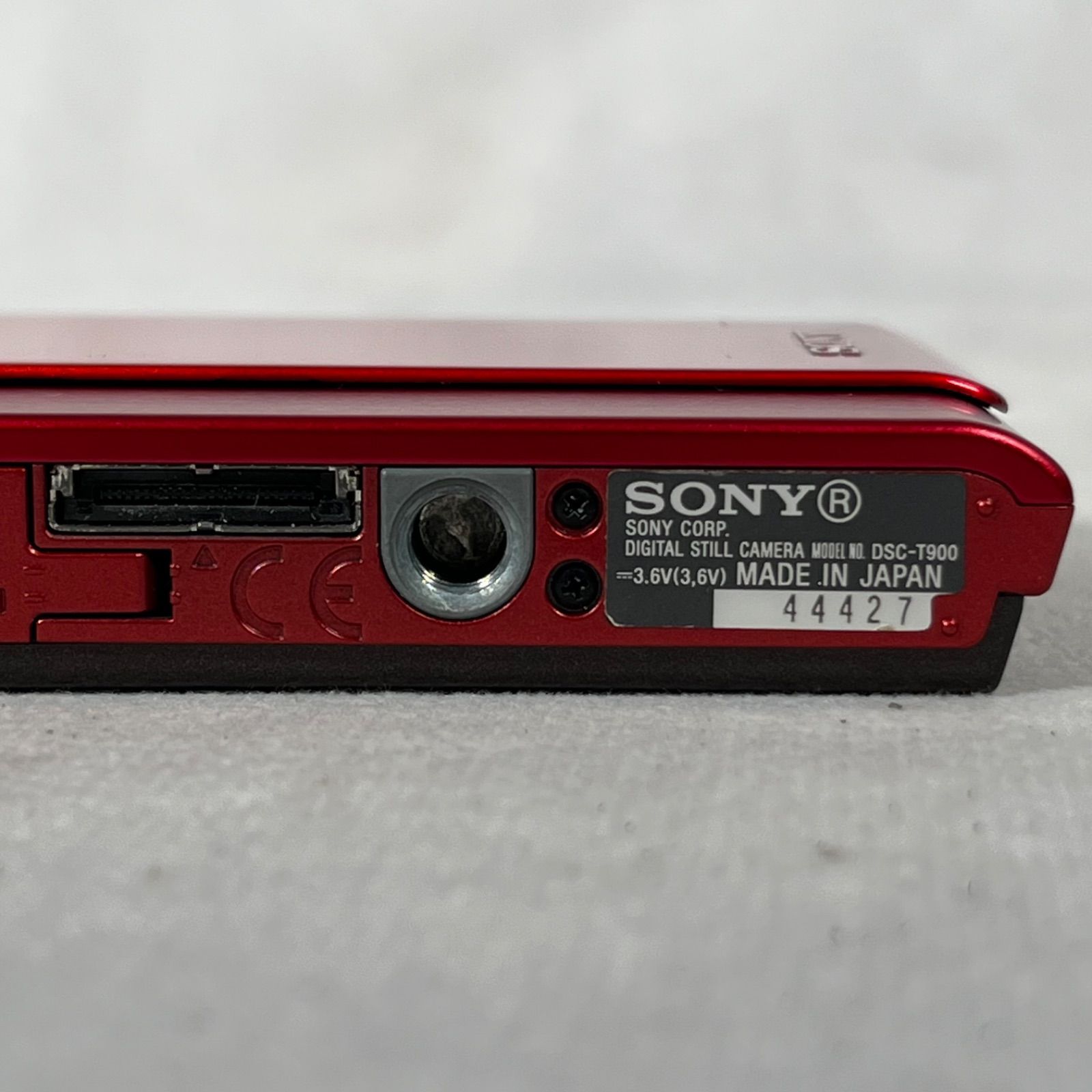 管2605-444】SONY ソニー サイバーショット DSC-T900 レッド 