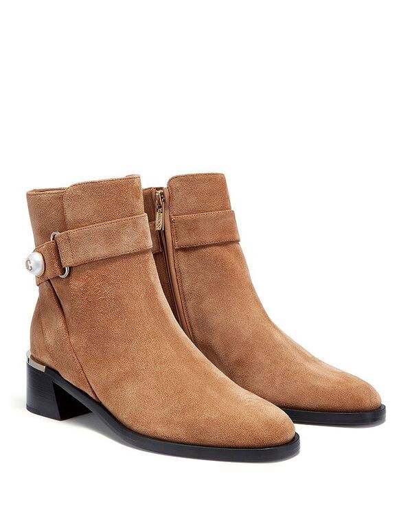 ジミーチュー レディース シューズ ブーツ・レインブーツ Jimmy Choo Womens Noor 45 Booties Toffee