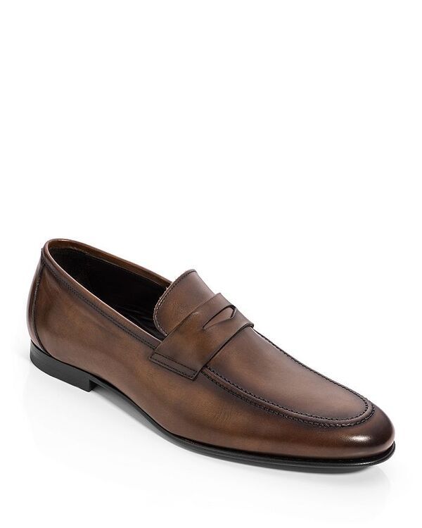 トゥーブート レディース シューズ スリッポン・ローファー レザー ローファー To Boot New York Mens Aldrin Leather Penny Loafers Burnished