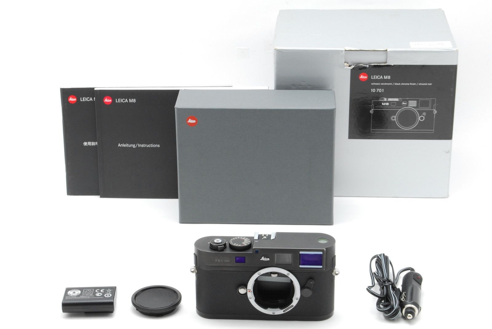 【美品】ライカ Leica M8 Black Rangefinder Digital Camera デジタル レンジファインダー カメラ 10.3MP 10701 #A1049T260527