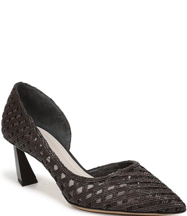 フランコサルト レディース シューズ ヒール Sarto by Franco Sarto Tawny Woven Pointed Toe dOrsay Pumps Brown ブラウン
