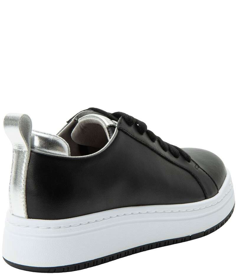 アレグリア レディース シューズ スニーカー プラットフォーム レザー Alegria Womens Adysen Leather Platform Sneakers Black ブラック