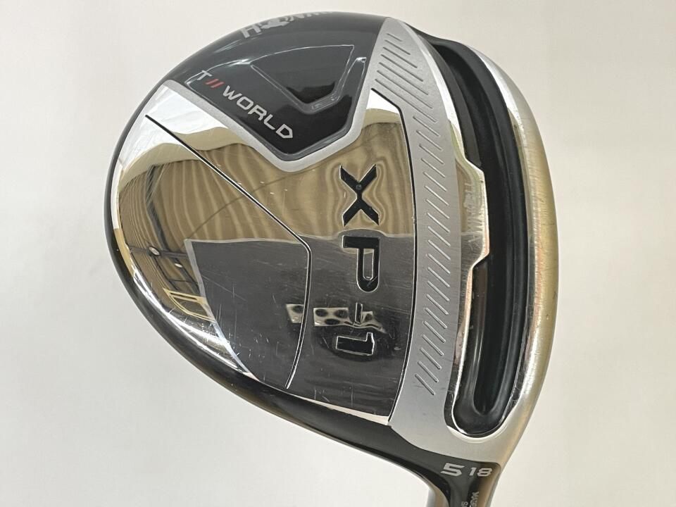 ホンマゴルフ　TOUR WORLD XP-1　18度　VIZARD 43　SRフレックス　フェアウェイウッド　中古　ゴルフドゥ！岡山青江店【最短即日発送】