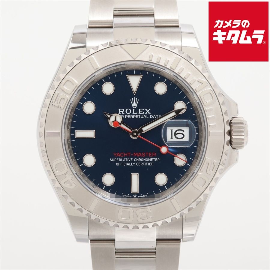 【中古】 【美品】 ロレックス(ROLEX) ヨットマスター ブルー 126622 ステンレス/プラチナ