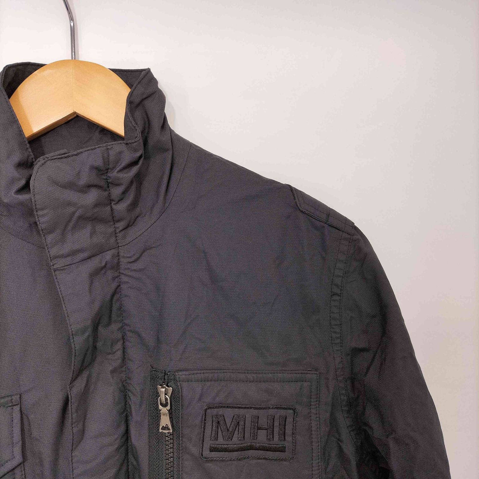 マハリシ MAHARISHI MHI ダブルジップ マルチポケット ナイロン