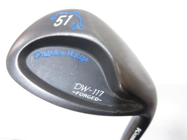 キャスコ　Dolphin Wedge DW-117 FORGED　51度　KBS TOUR 90　Sフレックス　ウェッジ　中古　ゴルフドゥ！長久手店【最短即日発送】
