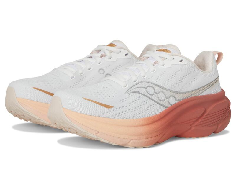 サッカニー レディース シューズ スニーカー Saucony Hurricane 25 WhiteCameo ホワイト