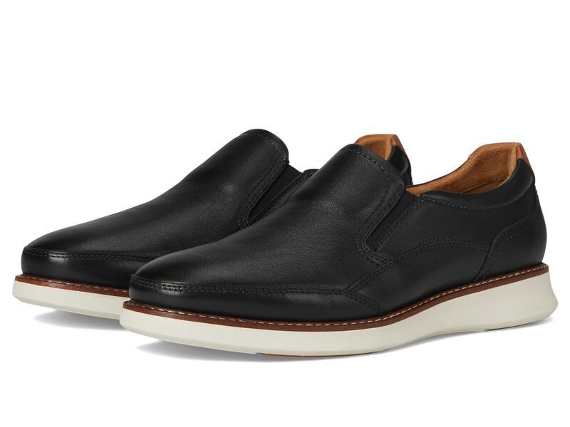 フローシャイム メンズ シューズ スリッポン・ローファー Florsheim Launch Moc Toe SlipOn Black Multi ブラック