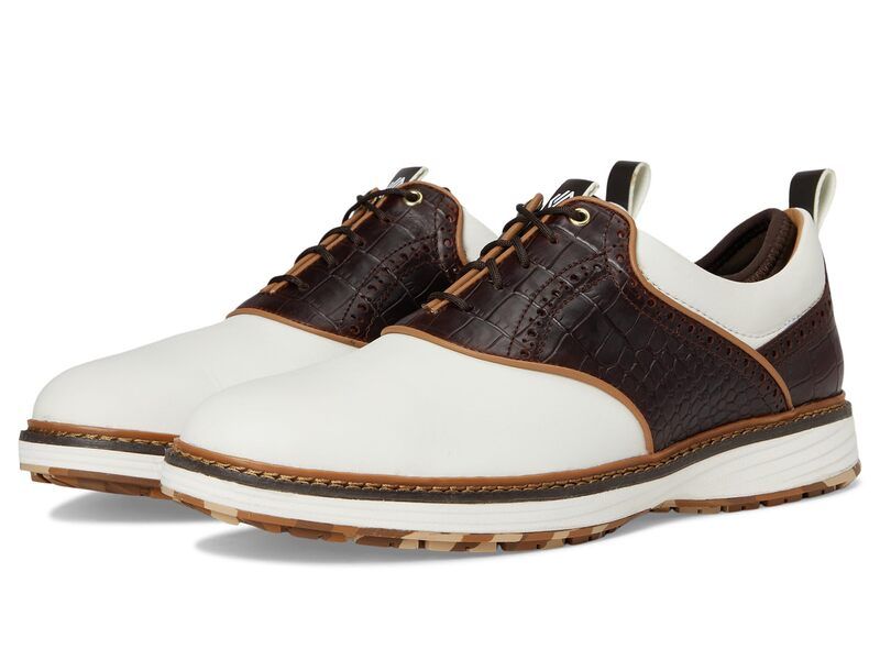 ジョンストンアンドマーフィー メンズ シューズ スニーカー Johnston Murphy Upton GL4 Luxe Hybrid WhiteBrown Cro ホワイト