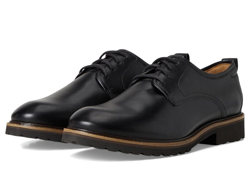サミュエルフドバード メンズ シューズ オックスフォード Samuel Hubbard Featherlight Founder Oxford Black Tumbled L ブラック