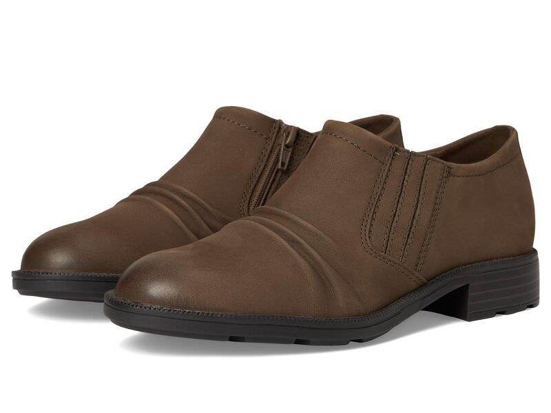 クラークス レディース シューズ ブーツ・レインブーツ Clarks Adalynn Ezra Mushroom Nubuck