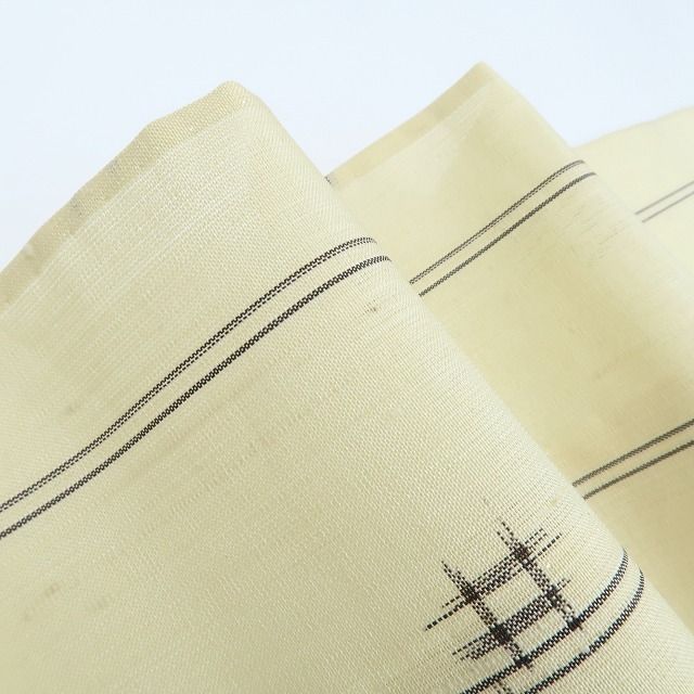 新品・夏琉球絣】紗紬 壁上布 夏着物 正絹 仕付け糸付 tomihisa“貴女が