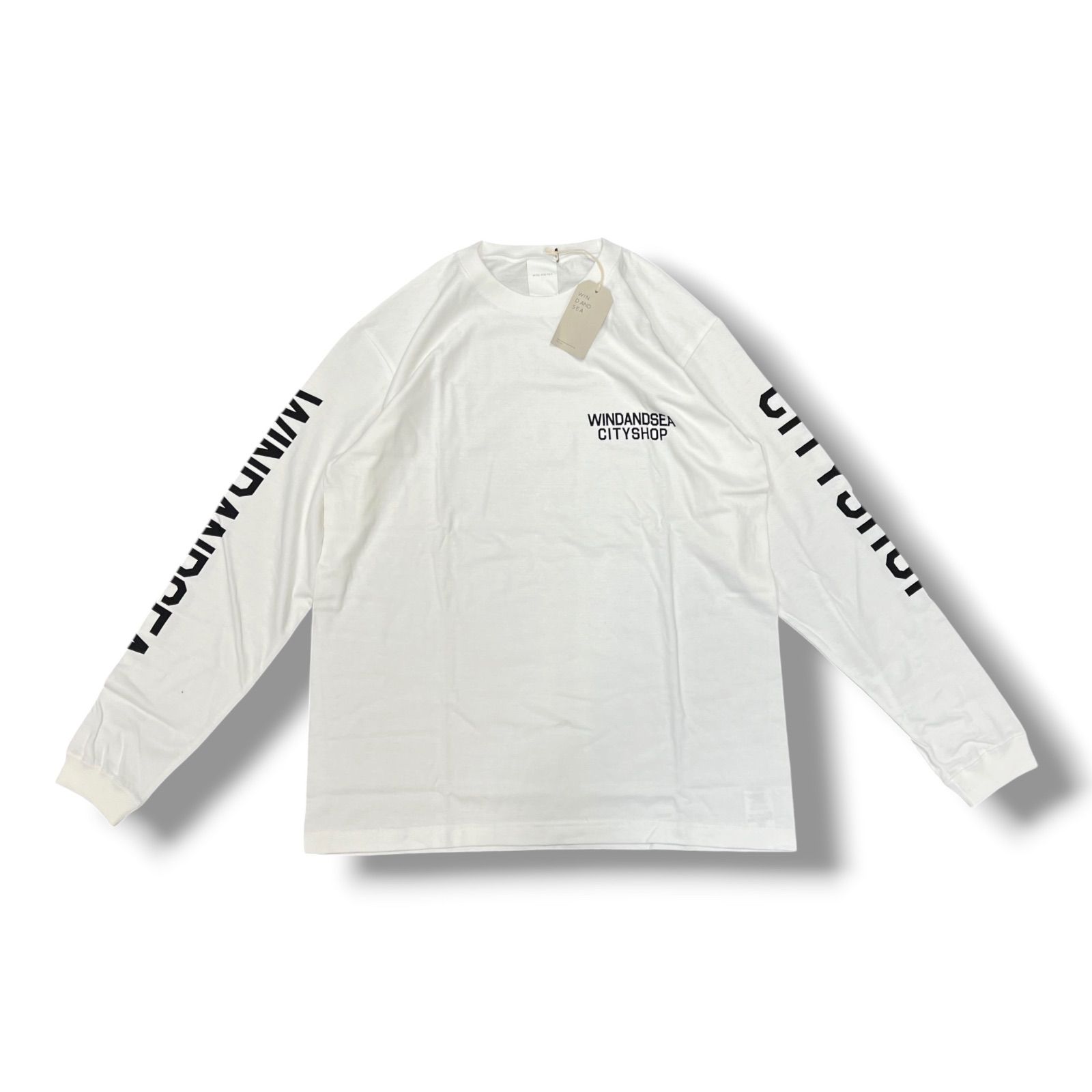 参考上代9,680円 未使用品 WIND AND SEA CITY SHOP LONG SLEEVE CUT 