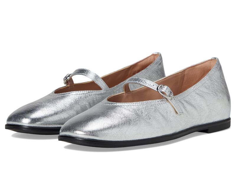 ナチュライザー レディース シューズ サンダル Naturalizer Elina Mary Janesilver Leather シルバー