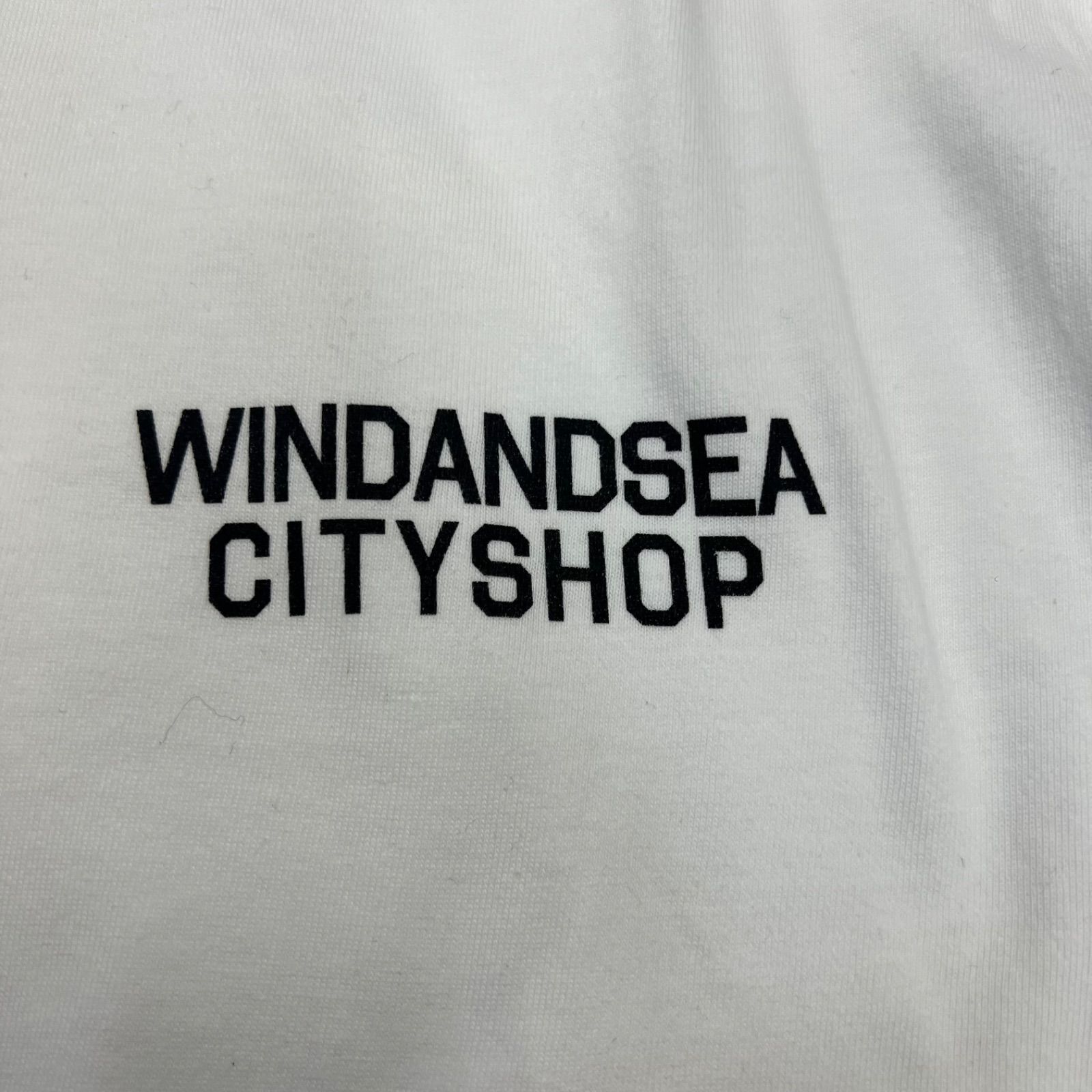 参考上代9,680円 未使用品 WIND AND SEA CITY SHOP LONG SLEEVE CUT 