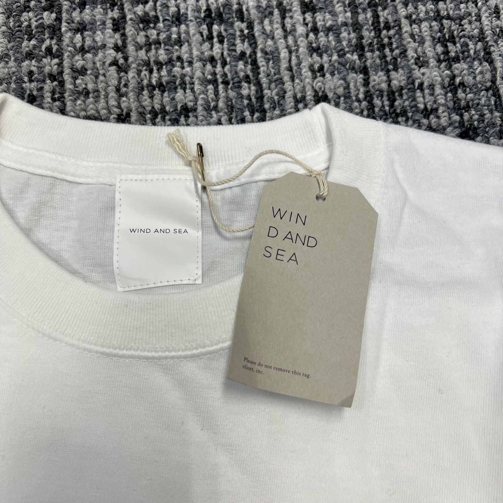 参考上代9,680円 未使用品 WIND AND SEA CITY SHOP LONG SLEEVE CUT 
