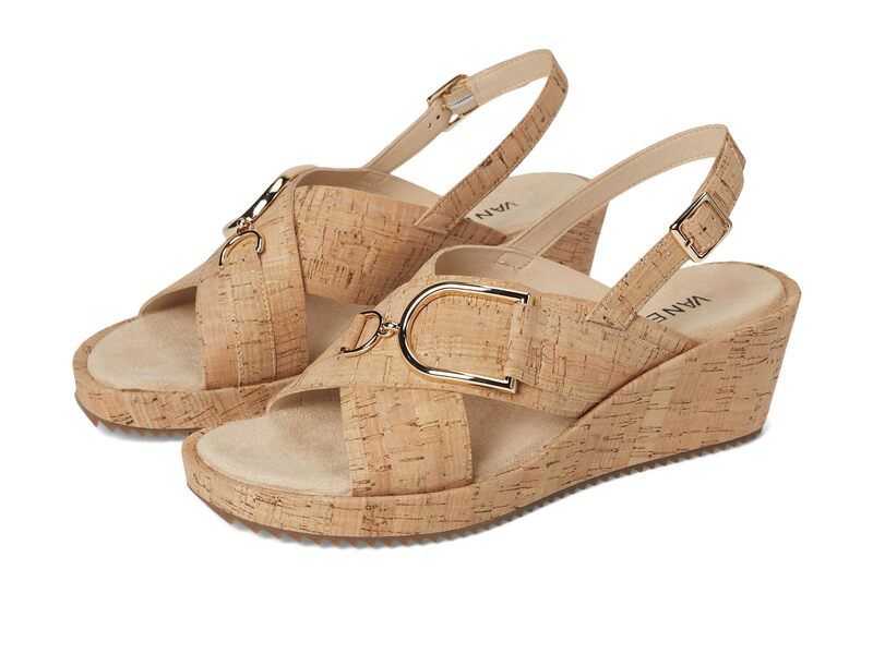 ベネリ レディース シューズ サンダル Vaneli Cadesh Natural Cork