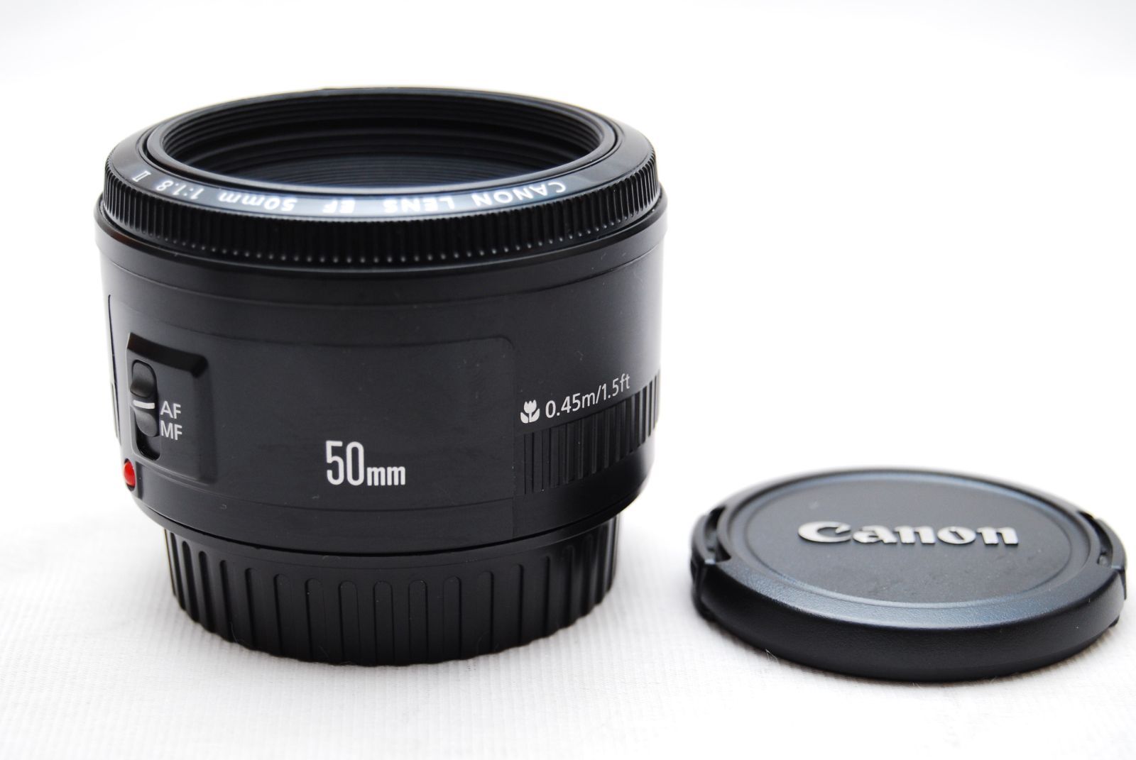 ★美品　Canon キヤノン EF50mm F1.8 II　★