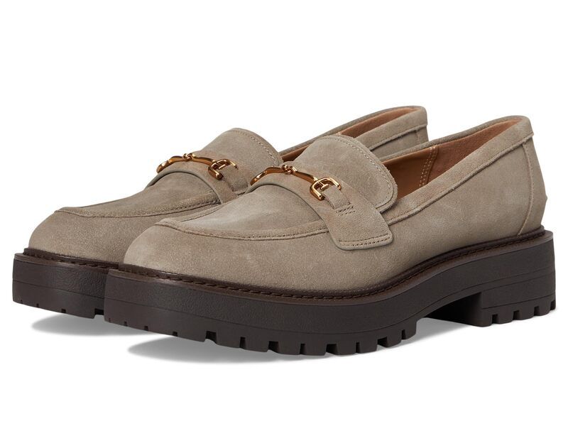 サムエデルマン レディース シューズ スリッポン・ローファー Sam Edelman Lea LoaferMoc Shoes Antico Gray グレー