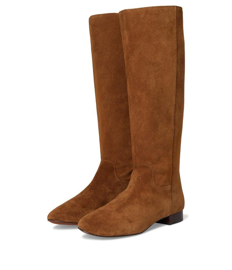 メイドウェル レディース シューズ ブーツ・レインブーツ トール スエード Madewell Tayloround Toe Tall Boots Suede Dried Acorn