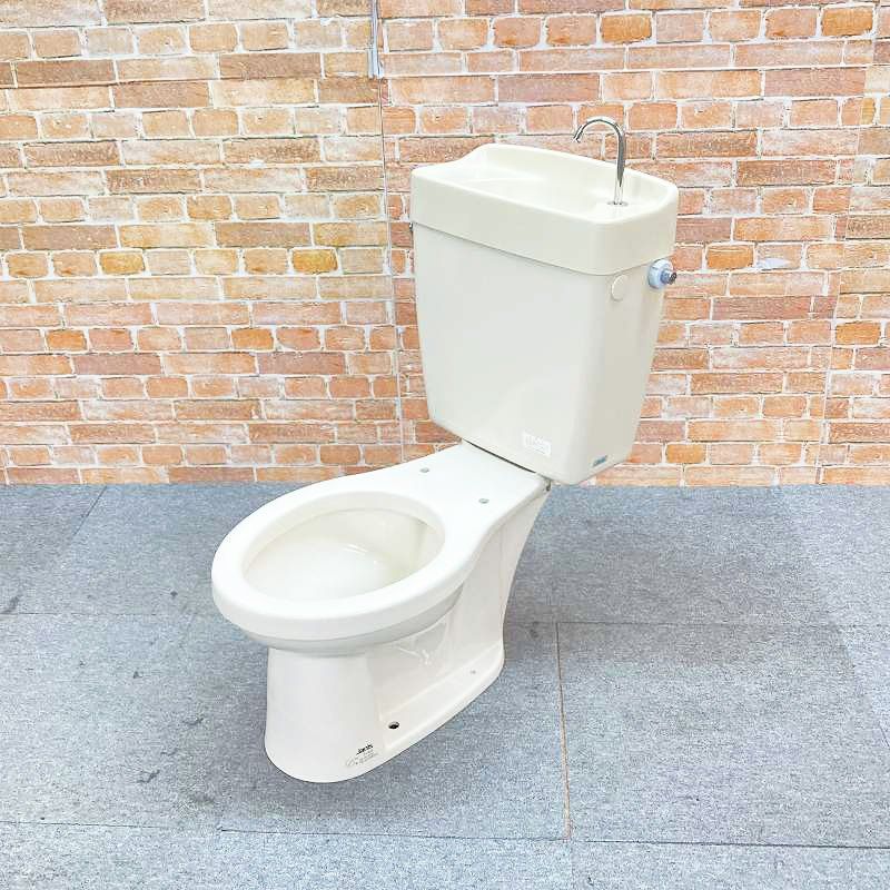 【中古品】【良品・訳あり】 Janis(ジャニス) トイレ 洋式便器 (壁排水) 「C760」 排水芯495mmと樹脂タンクのセット #4(アイボリー) 25F