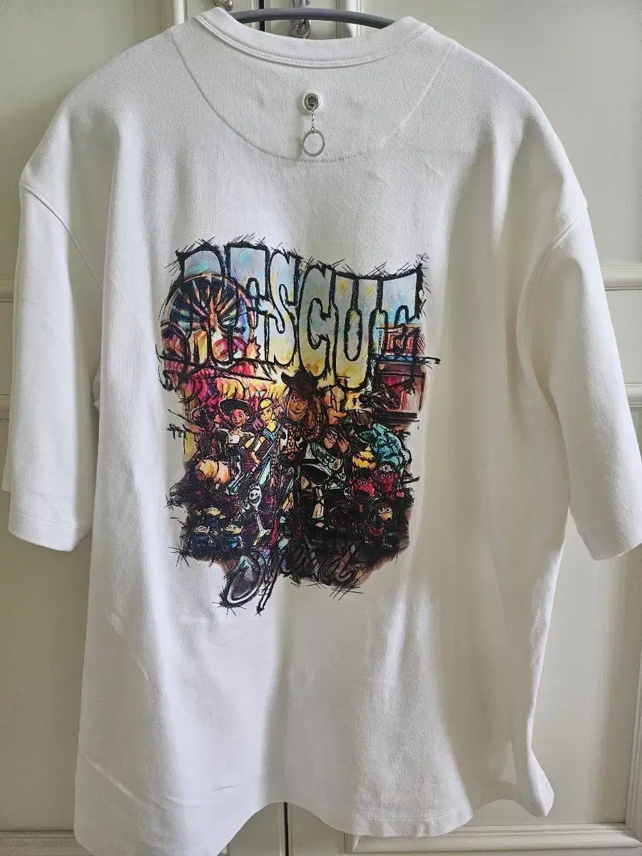 SONGZIO ソンジオメンズ 刺繍Tシャツ 95 オーバーサイズ