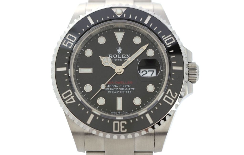 ROLEX ロレックス シードゥエラー（赤シード） 126600 ブラック ステンレススチール/セラミック メンズ 自動巻き 2120000379260 200 【中古】