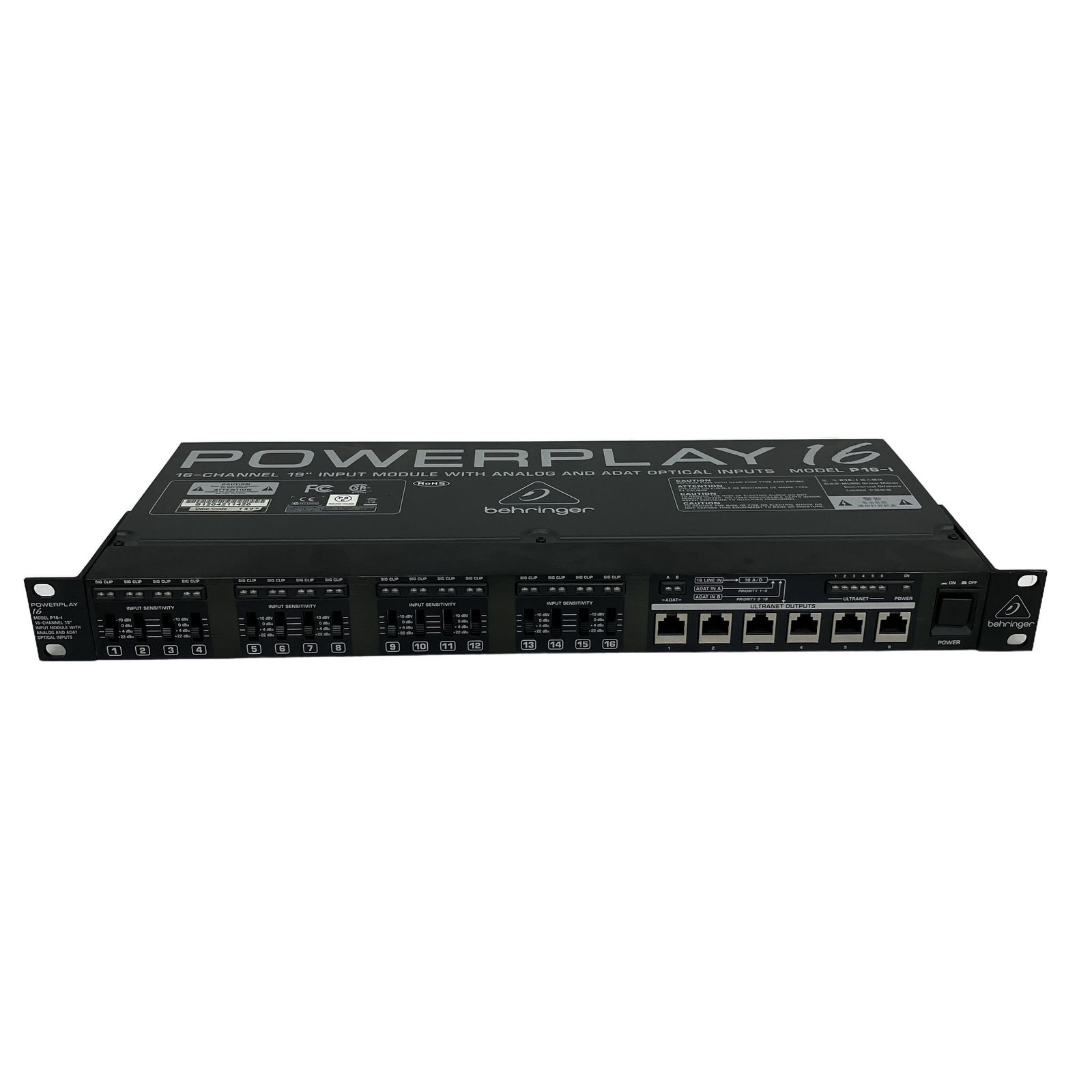 Behringer POWERPLAY P16-I CUEシステム インプットモジュール ベリンガー 音響機材 中古 S11353422