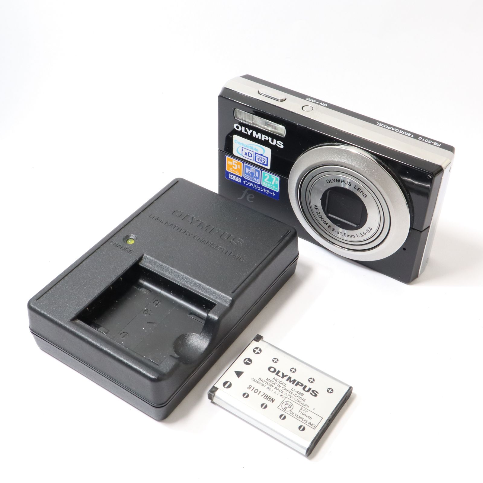 OLYMPUS fe FE-5010 動作確認済み デジタルカメラ コンパクトカメラ コンデジ