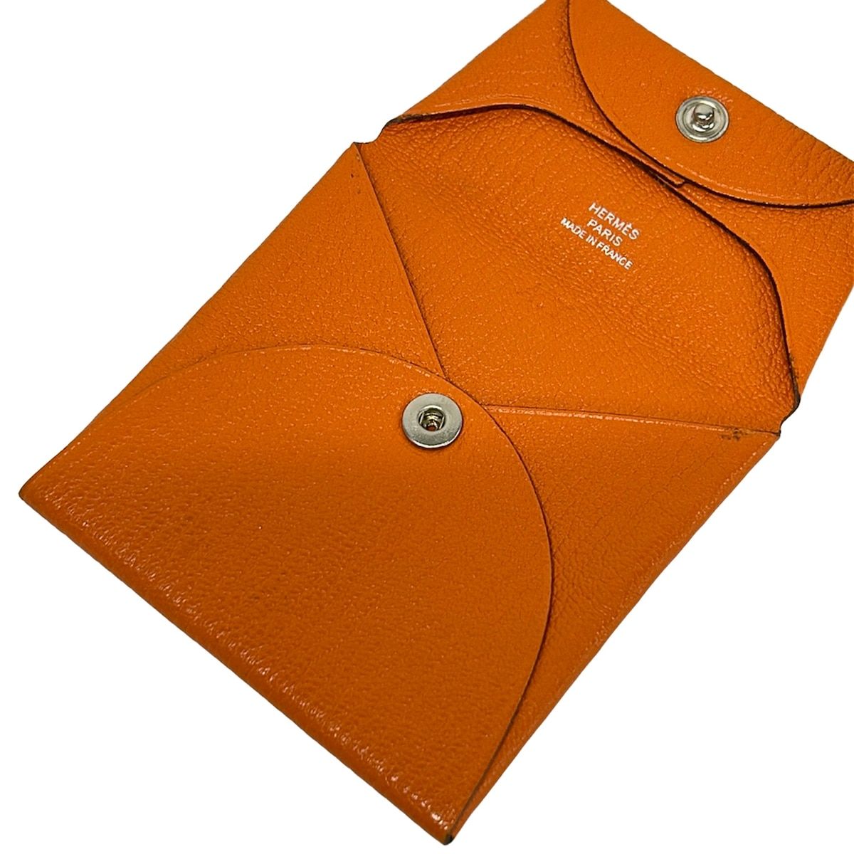 ★お値下げ実施中★HERMES バスティア　オレンジ ケース HERMES(エルメス) コインケース バスティア オレンジ - メルカリ